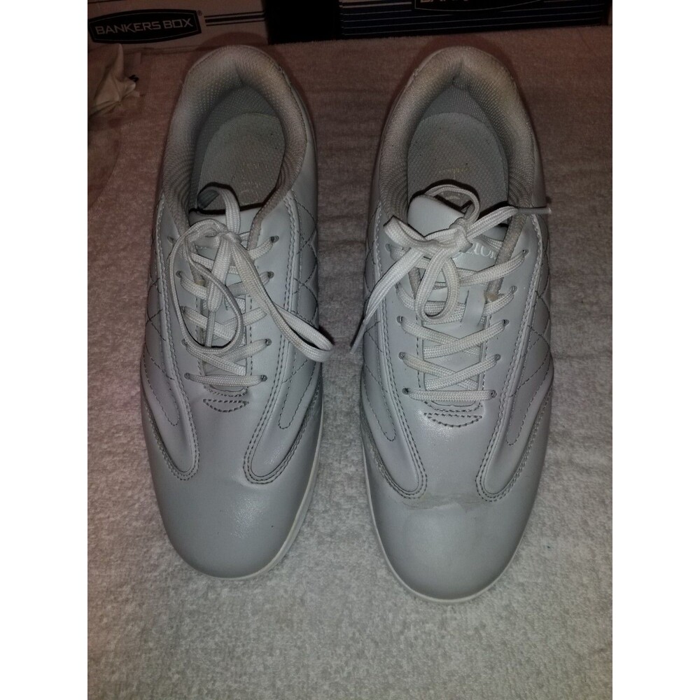 Etonic spiked golf shoes women’s size 8, Gray/white, leather,